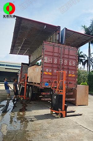 印尼經(jīng)銷訂購的果蔬加工設(shè)備發(fā)貨交付！